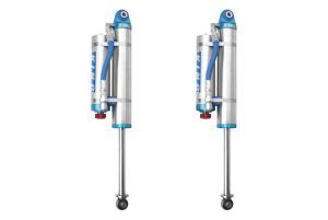 Chevrolet Silverado 1500 Suspension Shock Absorber Set - Rear - King Shocks - 2.5 Dia Piggy Hose Res w/Adjuster - `07-`18